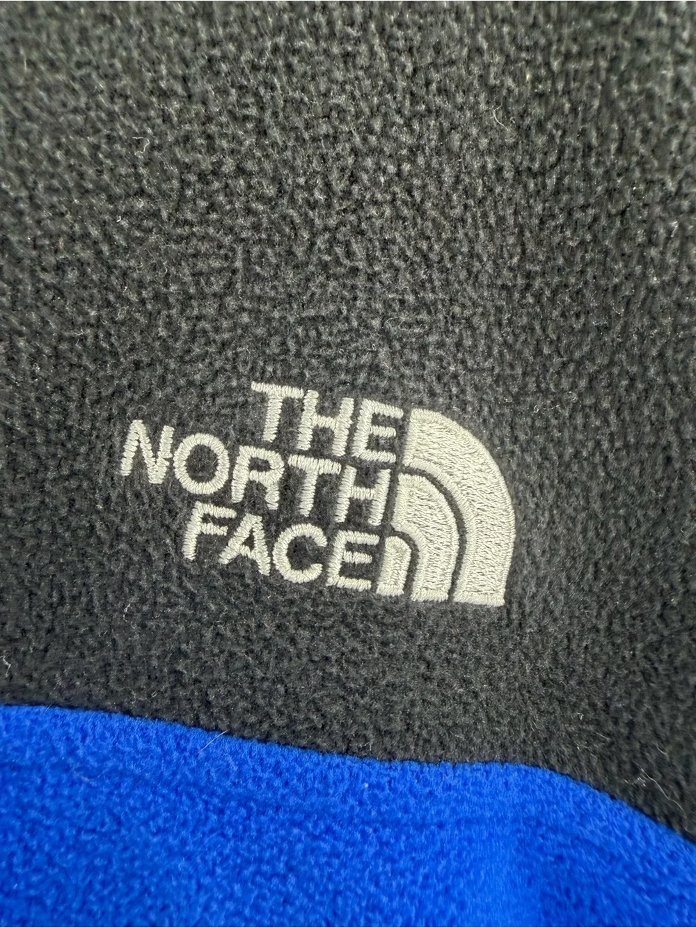 The North Face Men’s XL Lightweight‎ Fleece Snap Pullover Sweatshirt Blue Black